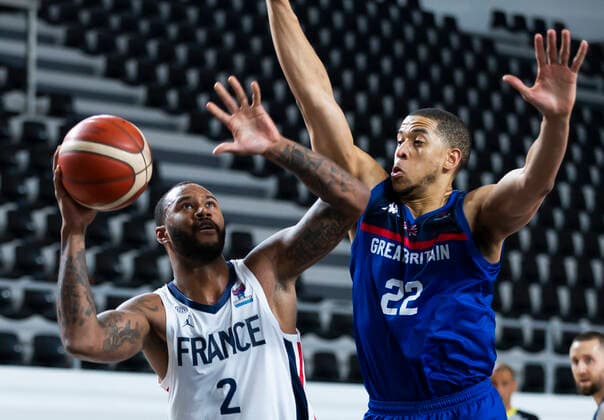 Basketball, European Championship Quali, England - France