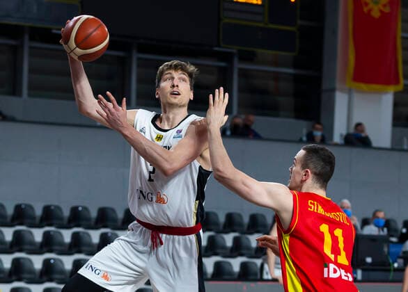 Basketball, European Championship Qualifier, Montenegro - Germany