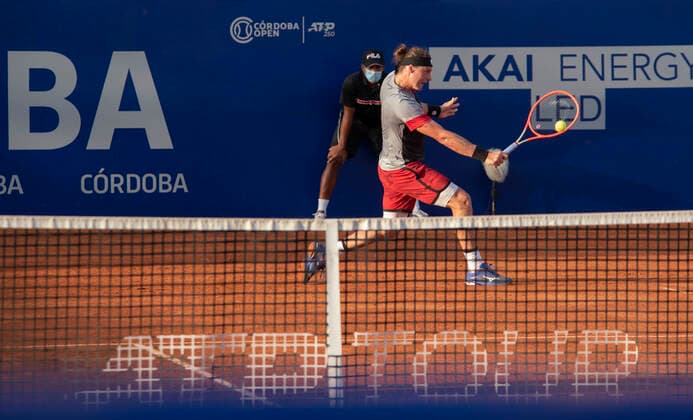 February 22, 2021, Cordoba Capital, Cordoba, Argentina: The player Josef Kovalik. The start of the main draw will be in charge of Daniel Elahi GaloÂ¡n (115 Â°), the main Colombian located in the ATP, Tennis Herren ranking, and the Slovak Jozef Kovalik (124 Â°), semifinalist of the ATP 500 of Hamburg in 2018. Both will debut at CoÂ³rdoba Open. Cordoba Capital Argentina - ZUMAb196 20210222_zip_b196_050 Copyright: xDanielxBustosx
