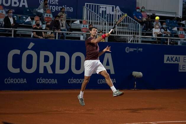 February 23, 2021, Cordoba Capital, Cordoba, Argentina: The player Juan Ignacio Londero (88)ARG. Albert Ramos-Vinolas (47) ESP defeats Former 2020 champion Juan Ignacio Londero (88) ARG 4-6, 6-2, 6-2 and advances to the second round of the CoÂ³rdoba Open 2021. Cordoba Capital Argentina - ZUMAb196 20210223_zip_b196_118 Copyright: xDanielxBustosx