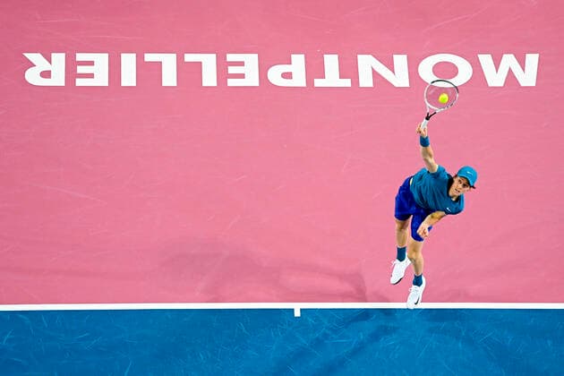 Tennis, ATP Tournament in Montpellier
