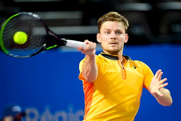 David Goffin (Bel) TENNIS : Open Sud de France 2021 - Montpellier - 24 02 2021 JBAutissier Panoramic 