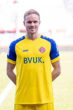 Goalkeeper Hendrik Bonmann, FC Würzburger Kickers, 2 Bundesliga, portrait date 2020 2021, Copyright: FWK HMBxMedia xHeikoxBecker