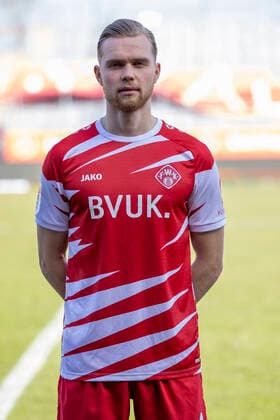 Lars Dietz, FC Würzburger Kickers, 2 Bundesliga, portrait date 2020 2021, Copyright: FWK HMBxMedia xHeikoxBecker