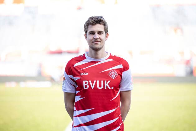 Hendrik Hansen, FC Würzburger Kickers, 2 Bundesliga, portrait date 2020 2021, Copyright: FWK HMBxMedia xHeikoxBecker