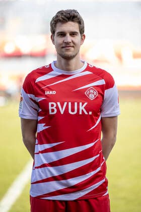 Hendrik Hansen, FC Würzburger Kickers, 2 Bundesliga, portrait date 2020 2021, Copyright: FWK HMBxMedia xHeikoxBecker