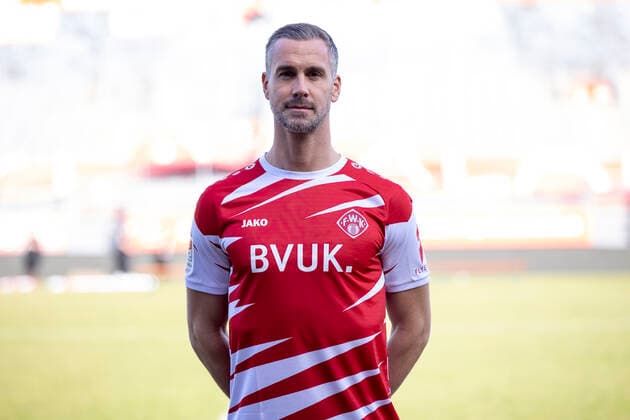 Stefan Maierhofer, FC Würzburger Kickers, 2 Bundesliga, portrait date 2020 2021, Copyright: FWK HMBxMedia xHeikoxBecker