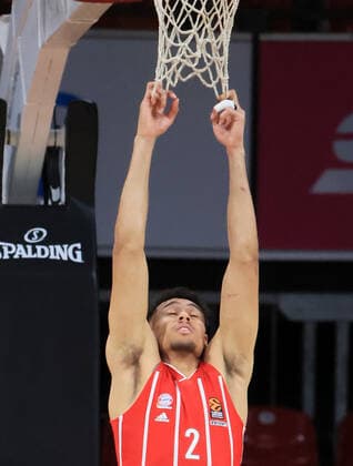 25 02 2021, EuroLeague, FCB Basketball vs Maccabi Tel Aviv, Audi Dome Muenchen, Sport, in picture Wade Baldwin FCB Basketball