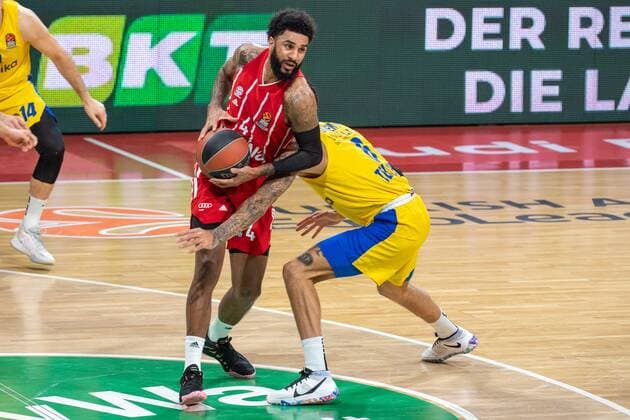 D Seeley 4 FC Bayern , FC Bayern Basketball vs Maccabi Tel Aviv, EuroLeague, 25 02 2021 Munich Bavaria Germany Copyright: xkolbert-press UlrichxGamelx