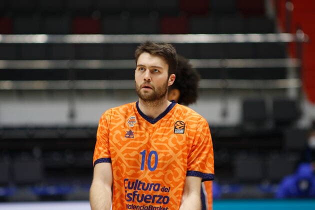 Russian Federation. Saint-Petersburg. Sibur Arena. Basketball. Regular Season, Euroleague 2020-2021, BC Zenit Saint Petersburg - BC Valencia. Player of the Valencia basketball club Mike Toby (10). MaksimxKonstantinov