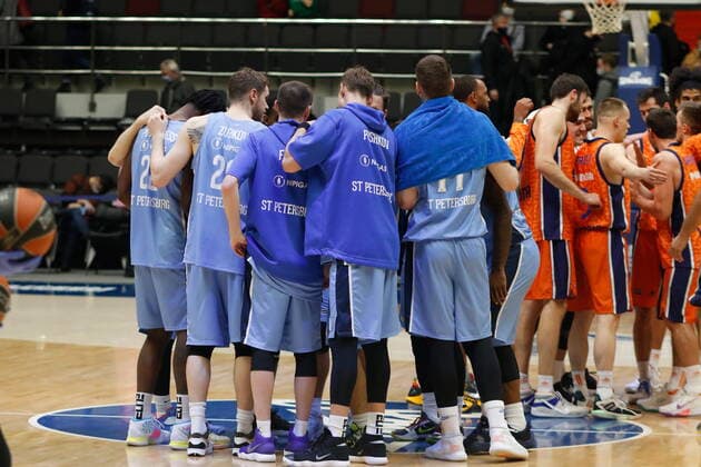 Russian Federation. Saint-Petersburg. Sibur Arena. Basketball. Regular Season, Euroleague 2020-2021, BC Zenit Saint Petersburg - BC Valencia. Player of the Zenit basketball club Austin Hollins (9). MaksimxKonstantinov