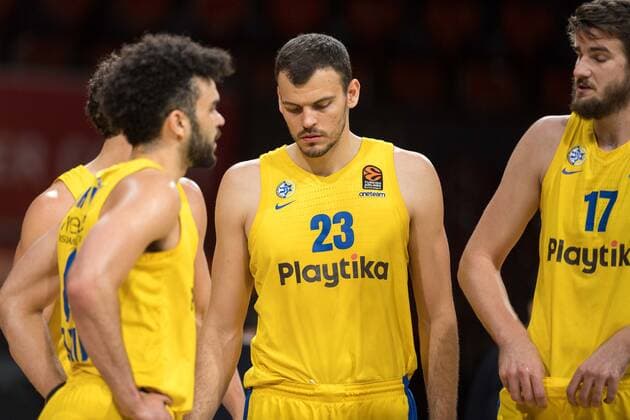 Basketball, Euroleague, FC Bayern Munich Maccabi Tel Aviv Pictured Ante ZIZIC Maccabi Tel Aviv, 23 Munich Audi Dome Bayern Germany Copyright: Passion2Press.dex xMarkusxFischerx