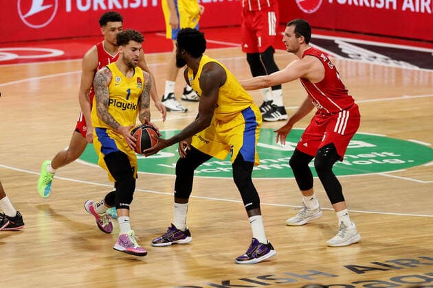Scottie Wilbekin Tel Aviv FC Bayern Basketball vs Maccabi Playtika Tel Aviv, Basketball, EuroLeague, 26 Matchday, 2020 2021, 25 02 2021, FC Bayern Basketball vs Maccabi Playtika Tel Aviv, Basketball, EuroLeague, 26 Matchday, 2020 2021, 25 02 2021, Munich. Copyright: xMarcelxEngelbrechtx Eibner-Pressefotox EP_met