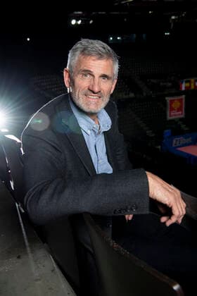Gilles Moretton - President de la FFT TENNIS : Open Sud de France 2021 - Montpellier - 26 02 2021 JBAutissier Panoramic 
