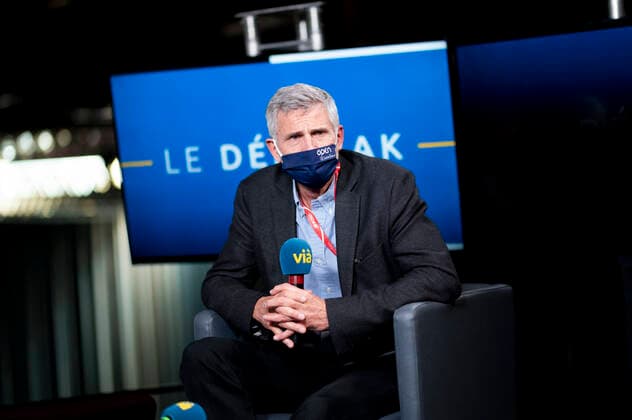 Gilles Moretton - President de la FFT TENNIS : Open Sud de France 2021 - Montpellier - 26 02 2021 JBAutissier Panoramic 