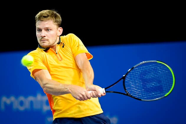 David Goffin (Bel) TENNIS : Open Sud de France 2021 - Montpellier - 26 02 2021 JBAutissier Panoramic 