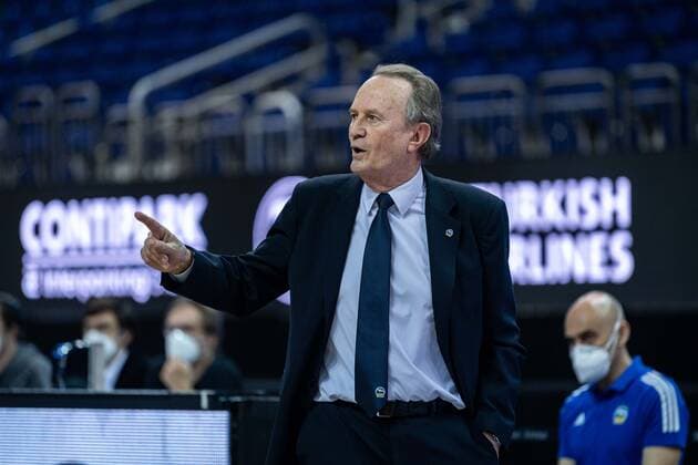 Basketball Berlin 26 02 2021 Season 2020 2021 Euroleague Regular Season Alba Berlin Panathinaikos Athens Aito Garcia Reneses Alba Berlin, coach.
