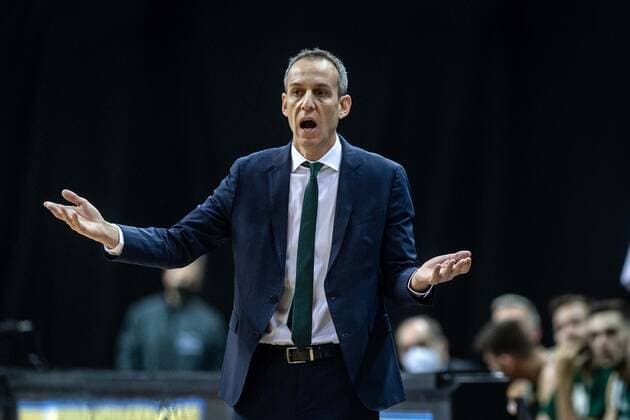 Basketball Berlin 26 02 2021 Euroleague Regular Season 2020 2021 Alba Berlin Panathinaikos Athens Oded Kattash Panathinaikos, coach.