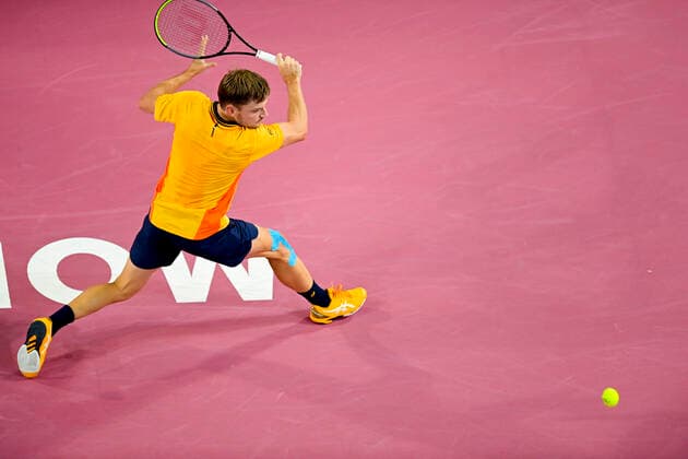 David Goffin (Bel) TENNIS : Open Sud de France 2021 - Montpellier - 27 02 2021 JBAutissier Panoramic 