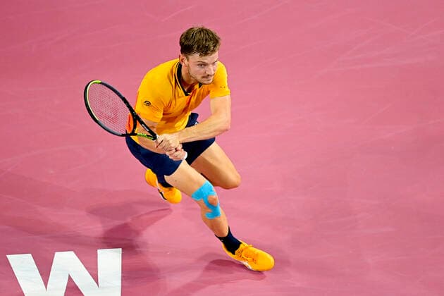 David Goffin (Bel) TENNIS : Open Sud de France 2021 - Montpellier - 27 02 2021 JBAutissier Panoramic 
