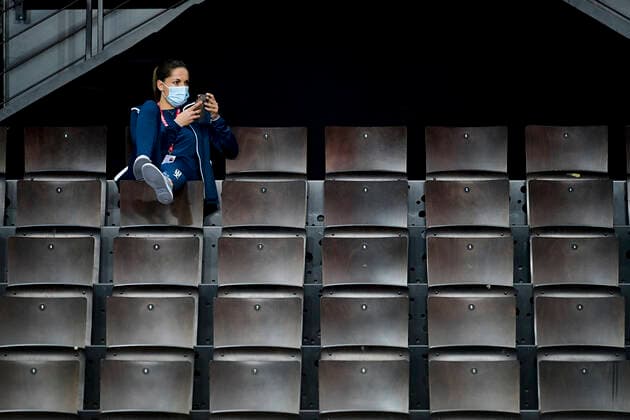 Miss Head TENNIS : Open Sud de France 2021 - Montpellier - 27 02 2021 JBAutissier Panoramic 