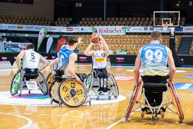 Wheelchair basketball, RBBL, RSV Lahn-Dill - Baskets 96 Rahden
