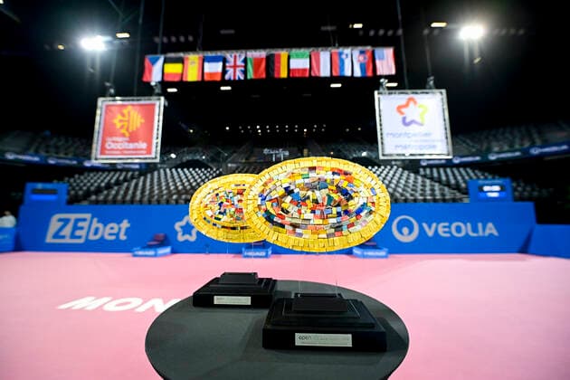 trophee TENNIS : Open Sud de France 2021 - Finale Double Messieurs - Montpellier - 28 02 2021 JBAutissier Panoramic 