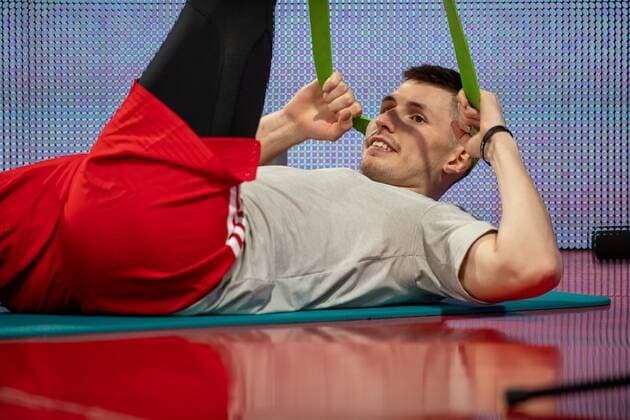 D Kraemer 3 FC Bayern , during warmup, FC Bayern Basketball vs s Oliver Wuerzburg, BBL, 28 02 2021 Muenchen Bayern Germany Copyright: xkolbert-press UlrichxGamelx