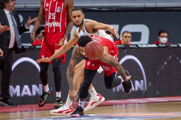 D Seeley 4 FC Bayern , FC Bayern Basketball vs s Oliver Wuerzburg, BBL, 28 02 2021 Munich Bavaria Germany Copyright: xkolbert-press UlrichxGamelx