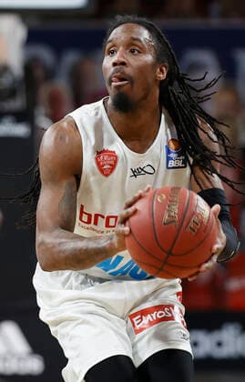 28 02 2021, Basketball, BBL 2020 2021, 21 matchday, FC Bayern Muenchen s Oliver Wuerzburg, GER, Munich, Audi Dome, picture Robert Lowery s Oliver Wuerzburg. Copyright: HMBxMedia xHeikoxBecker