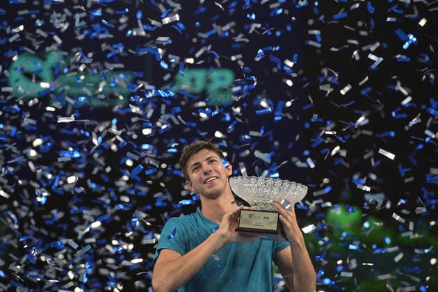 Tennis, Alexei Popyrin wins the ATP tournament in Singapore