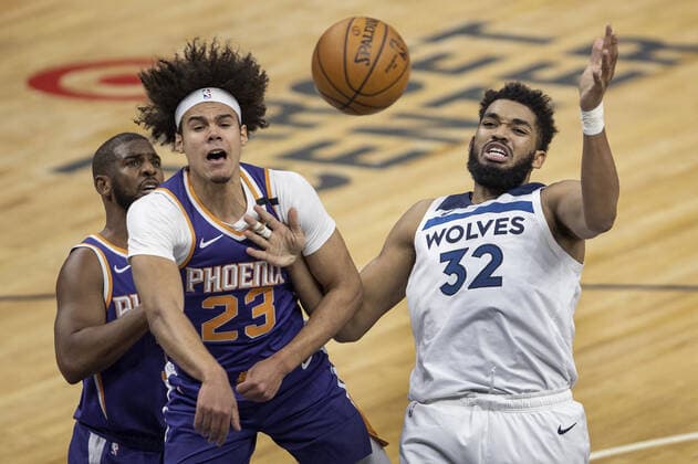 Basketball, NBA, Minnesota Timberwolves - Phoenix Suns