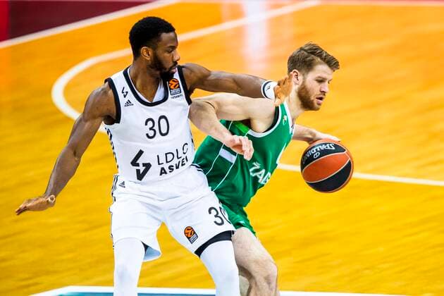 Basketball, Euroleague, Zalgiris Kaunas - ASVEL Villleurbanne Lyon