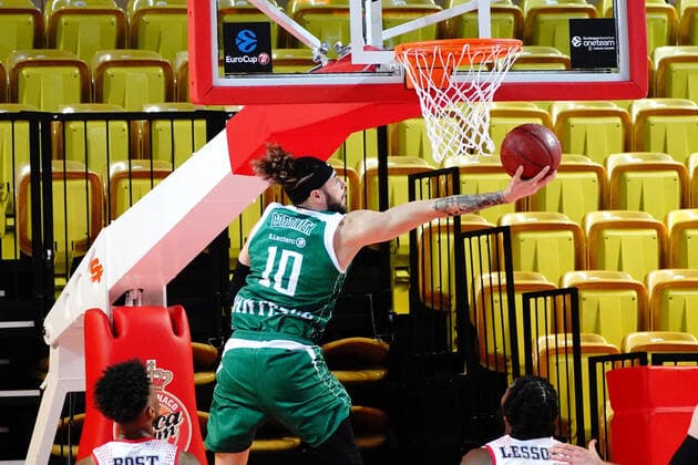 Isaia Cordinier (Nanterre 92) BASKETBALL : Monaco vs Nanterre 92 - Eurocup - Monaco - 02 03 2021 NorbertScanella PanoramiC 