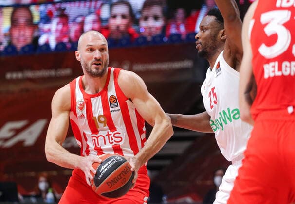 Marko Simonovic, Turkish Airlines EuroLeague Regular Season, 2 March, 02 03 2021 Crvena Zvezda mts Belgrade vs FC Bayern Munich , Basketball, Turkish Airlines EuroLeague Regular Season, 2 March, 02 03 2021 Beograd Copyright: xEIBNER NikolaxKrsticx EP_EER