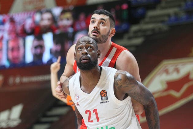 James Gist, Agodic Kuridza, Marko Turkish Airlines EuroLeague Regular Season, 2 March, 02 03 2021 Crvena Zvezda mts Belgrade vs FC Bayern Munich , Basketball, Turkish Airlines EuroLeague Regular Season, 2 March, 02 03 2021 Beograd Copyright: xEIBNER NikolaxKrsticx EP_EER
