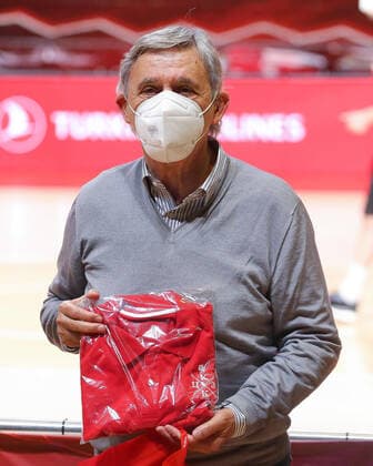 Svetislav Pesic, Turkish Airlines EuroLeague Regular Season, 2 March, 02 03 2021 Crvena Zvezda mts Belgrade vs FC Bayern Munich , Basketball, Turkish Airlines EuroLeague Regular Season, 2 March, 02 03 2021 Beograd Copyright: xEIBNER NikolaxKrsticx EP_EER