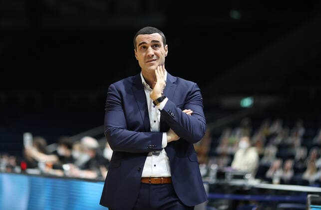 Head coach Roel Moors BG Goettingen