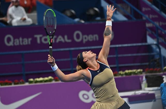 Qatar Total Open 2021 Aryna Sabalenka , Belarus