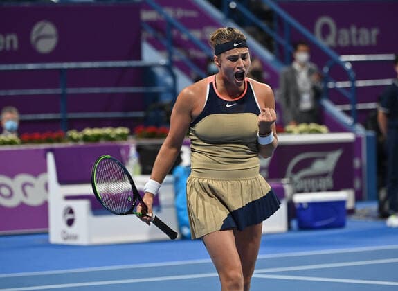 Qatar Total Open 2021 Aryna Sabalenka , Belarus