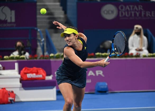 Qatar Total Open 2021 Garbine Muguruza , Spain