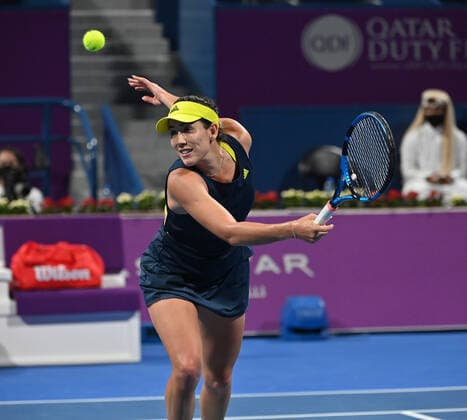 Qatar Total Open 2021 Garbine Muguruza , Spain