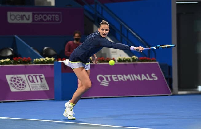 Qatar Total Open 2021 Karolina Pliskova , CZE