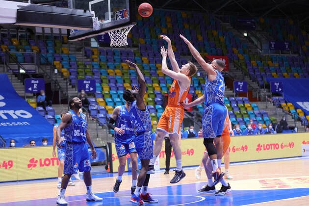 Basketball, BBL, Fraport Frankfurt Skyliners - Rasta Vechta
