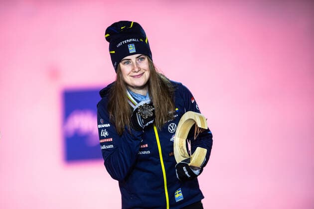 Nordic World Ski Championships in Oberstdorf, cross-country skiing, womens 10km freestyle, award ceremony