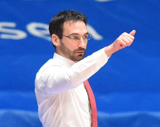 04 03 2021, xhbx, Basketball BBL Bundesliga, Frankfurt Skyliners Rasta Vechta emspor, v l coach Thomas Päch Rasta Vechta DFL DFB REGULATES PROHIBIT ANY USE OF PHOTOGRAPHS as IMAGE SEQUENCES and or QUASI VIDEO Frankfurt am Main