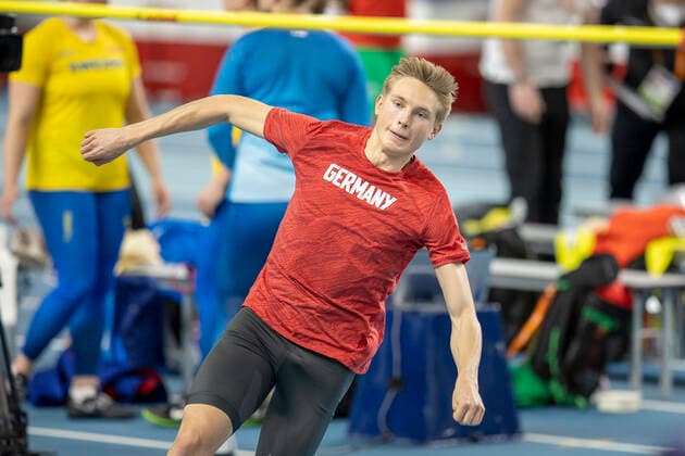 European Athletics Indoor Championships 2021, Torun Jonas Wagner GER Dresdner SC 1898 European Athletics Indoor Championships 2021 on 04 03 21 at the Arena Torun in Torun, Poland Copyright: xBEAUTIFULxSPORTS AxelxKohringx