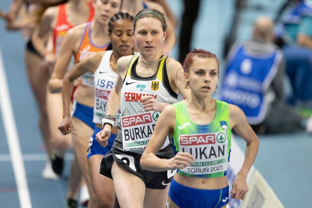 European Athletics Indoor Championships 2021, Torun Elena Burkard GER LG farbtex Nordschwarzwald European Athletics Indoor Championships 2021 on 04 03 21 in the Arena Torun in Torun, Poland Copyright: xBEAUTIFULxSPORTS AxelxKohringx