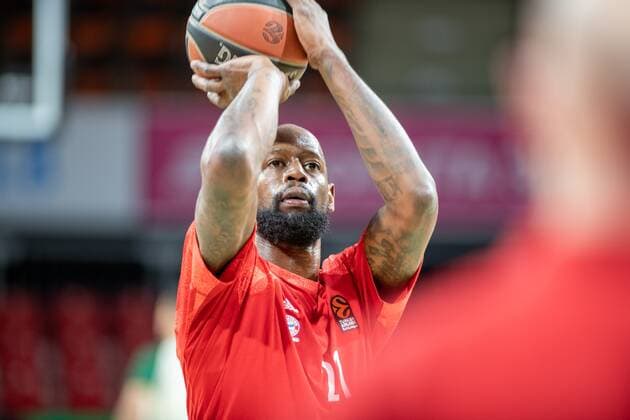 James Gist 21 (FC Bayern), during warmup, FC Bayern Basketball vs. Panathinaikos Athen, EuroLeague, 04.03.2021 Muenchen Bayern Deutschland Copyright: xkolbert-press UlrichxGamelx
