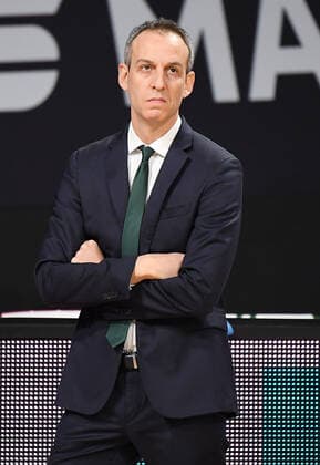04 03 2021, xemx, basketball BBL Bundesliga, FC Bayern Muenchen basketball Panathinaikos Athens emspor, v l head coach Oded Kattash Panathinaikos Athens Muenchen